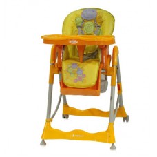 Стульчик для кормления Bertoni PRIMO, yellow hippo